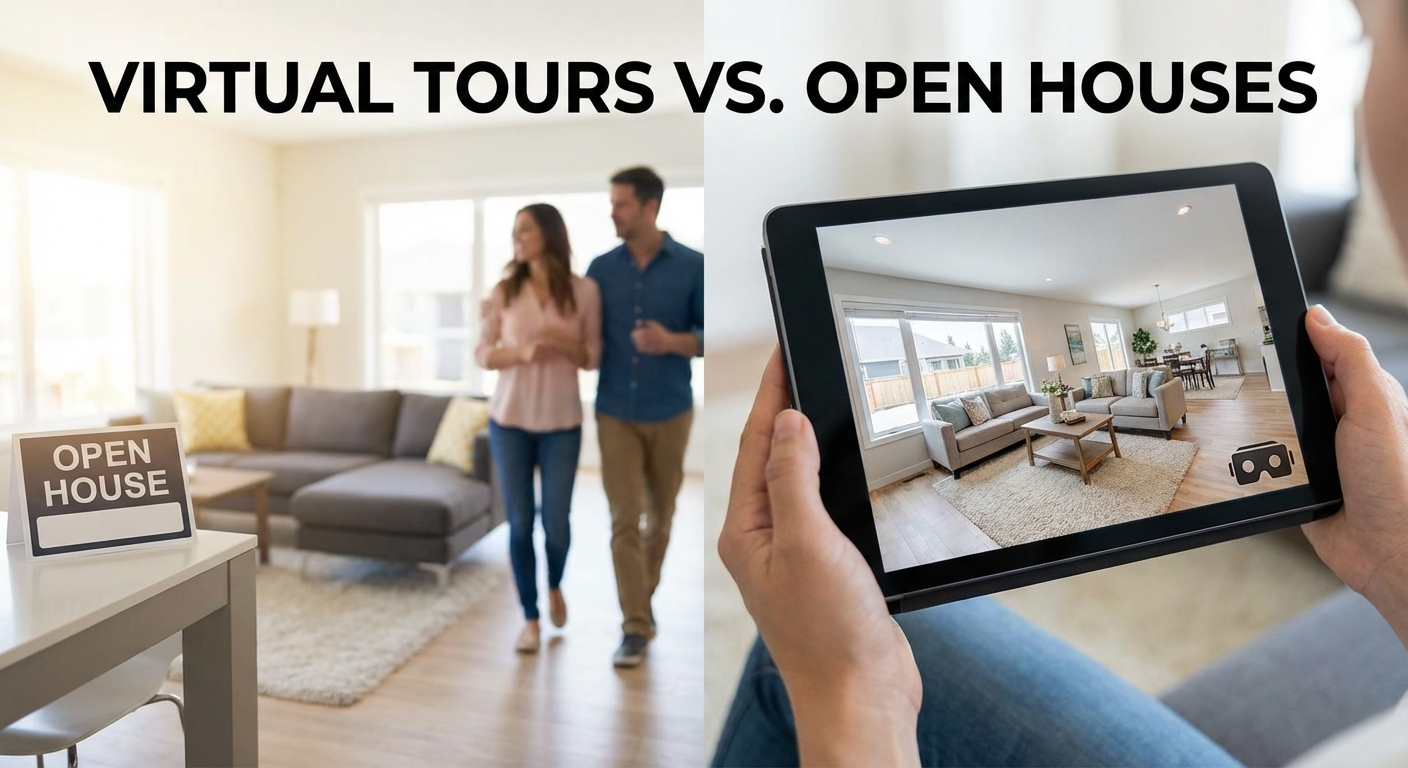Virtual Tours vs. Open Houses: Attract Real Estate Buyers in 2025